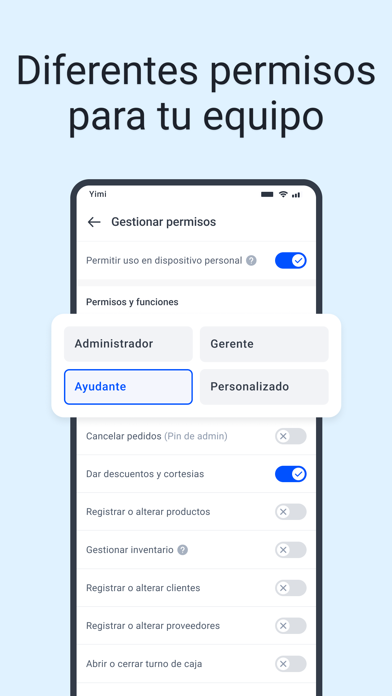 Yimi POS: Sales & Expenses Screenshot