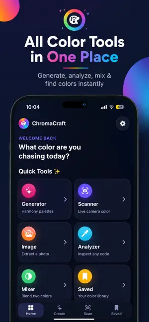 Palet: Color Palette Generator screenshot 1