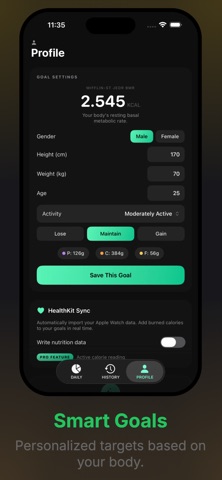 App screenshot