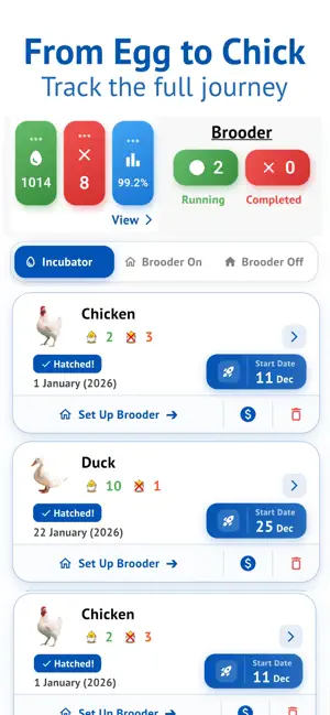 Egg Incubator & Hatch Manager screenshot 3