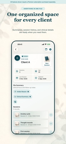 Therapy Notebook TD screenshot
