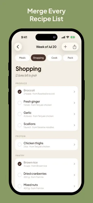 Prep Day: Weekly Meal Planner screenshot 3