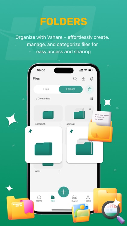 vShare : File transfer app