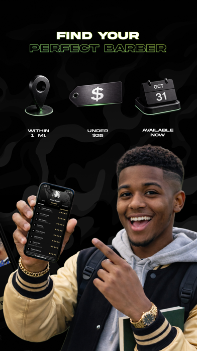 theCut: Barbershop Booking screenshot