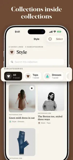 Caché: Save & Organize Links screenshot 4