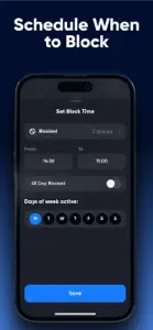 Block Apps, Sites & Focus screenshot #3 for iPhone