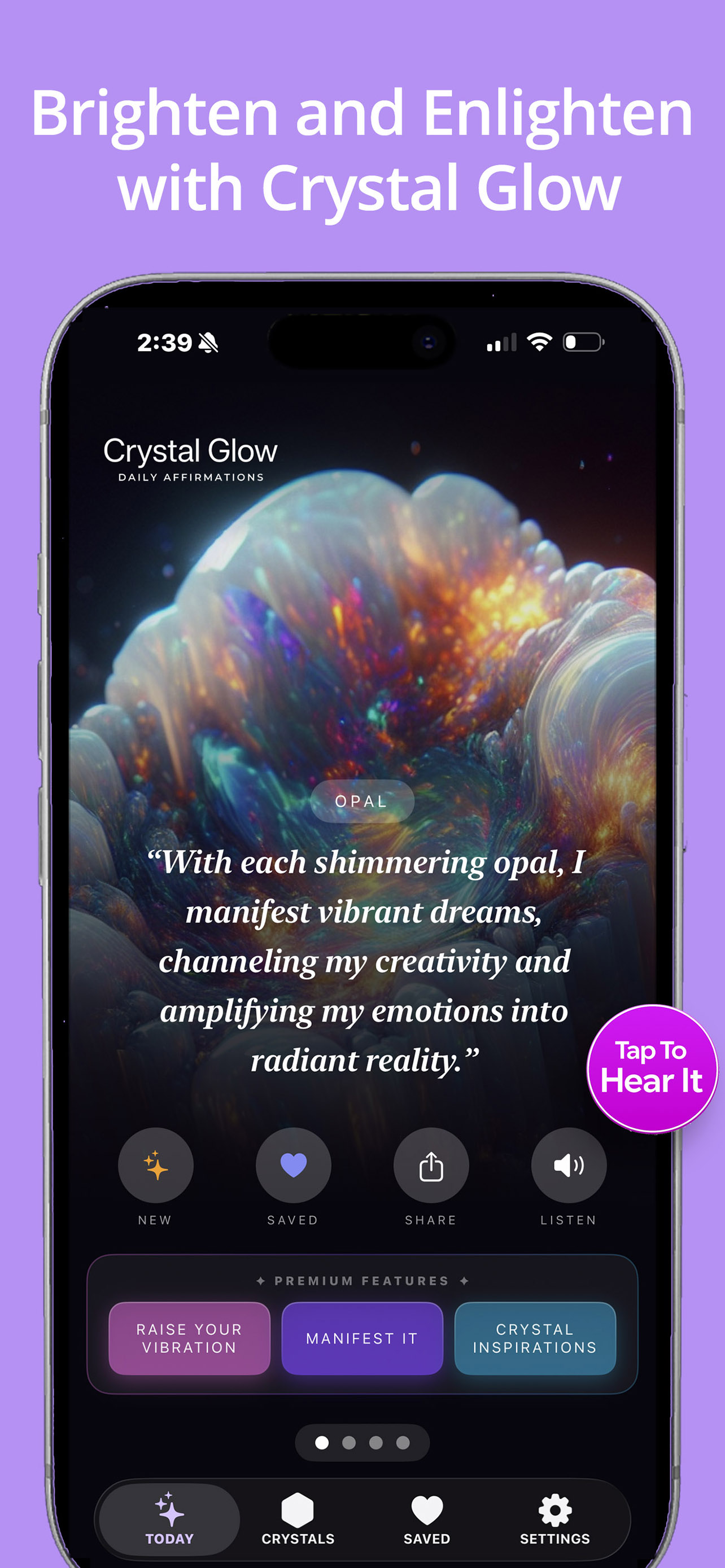 Crystal Glow screenshot 3
