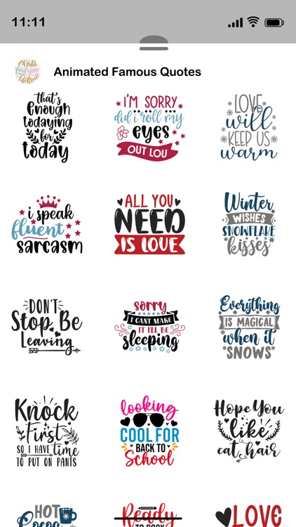 Animated Famous Quotes