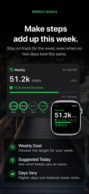Steps: Watch Step Counter screenshot 4
