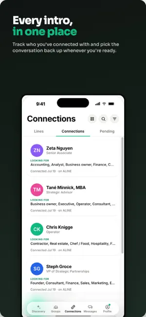 ALINE Network screenshot 3