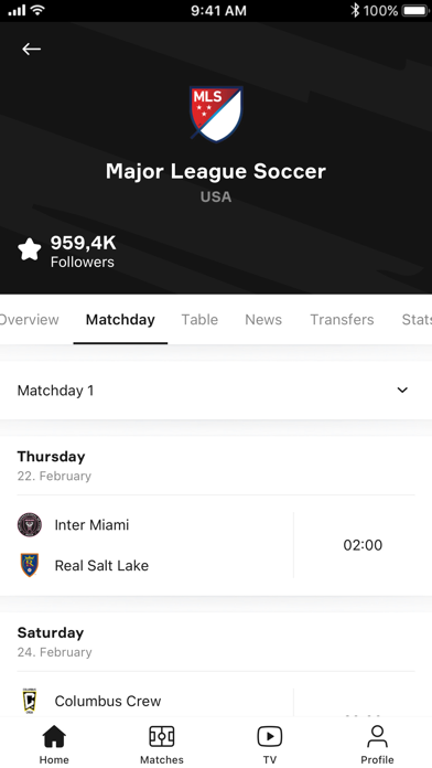 OneFootball - Soccer Scores Screenshot