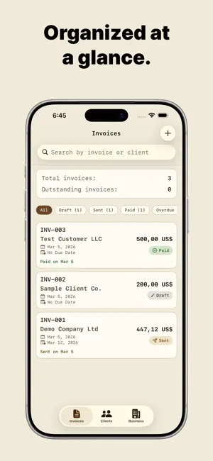 Invoice Maker - InvoLumo screenshot 3
