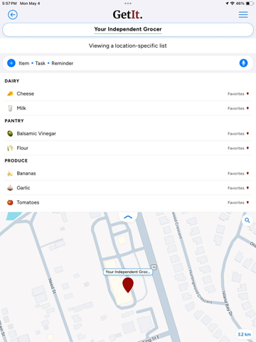 App screenshot