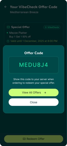 Vibe Check App screenshot