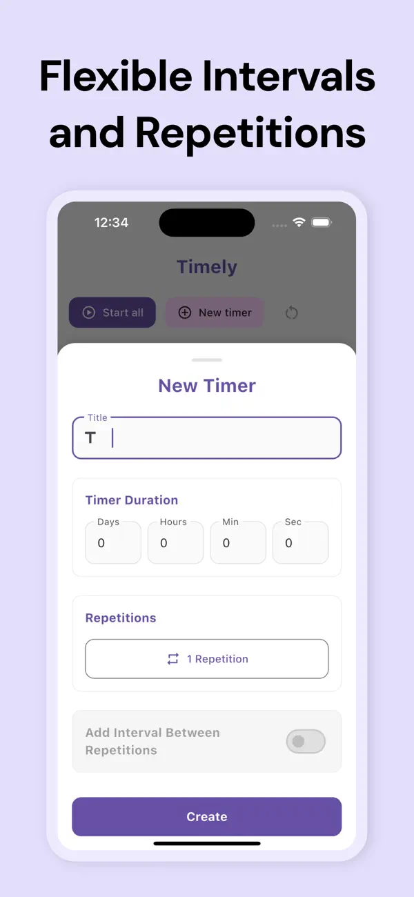 #4. Timely Multiple Interval Timer (iOS) Ved: Juan Catalano