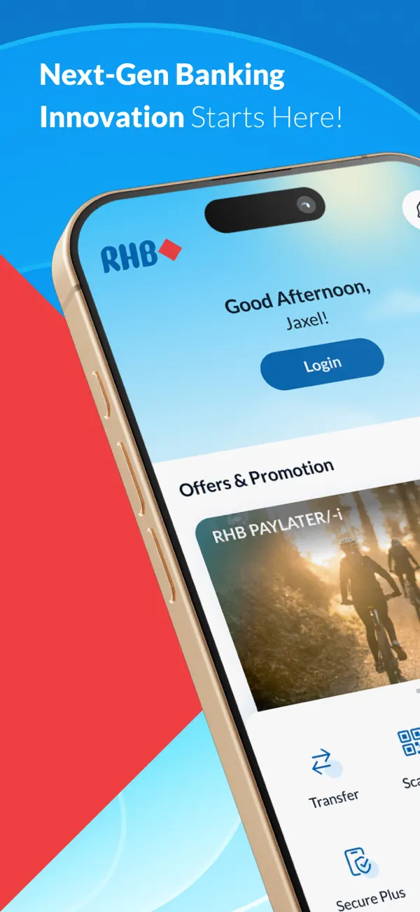 Screenshot #1 pour RHB Mobile Banking