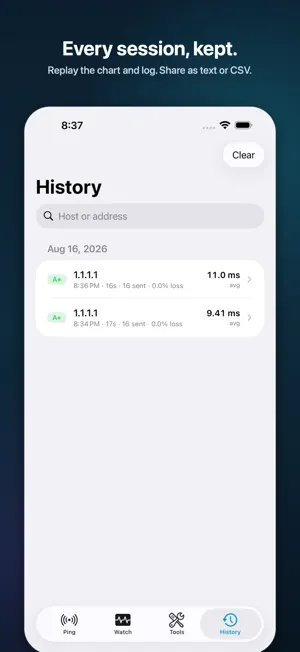 Prism Ping screenshot 4