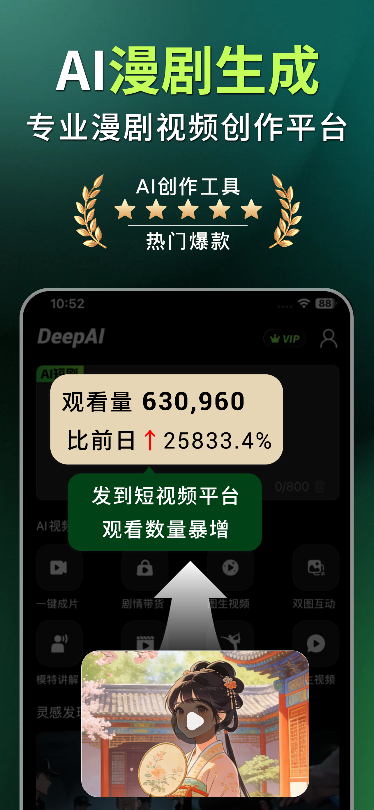 Deep故事推文AI