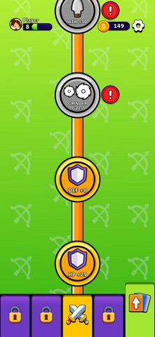 Grind Heroes iPhone screenshot