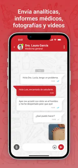 Captura de pantalla de LANKIT SALUD – EROSKI en iPhone 4