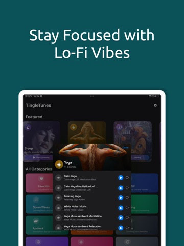 TingleTunes iPad screenshot