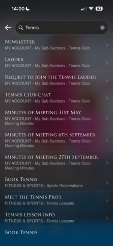 The Club - Abu Dhabi iPhone screenshot