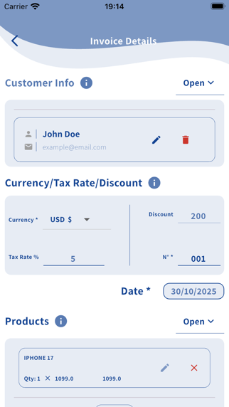 Invios iPhone screenshot 4 - Business app