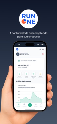 Run One Contabilidade screenshot
