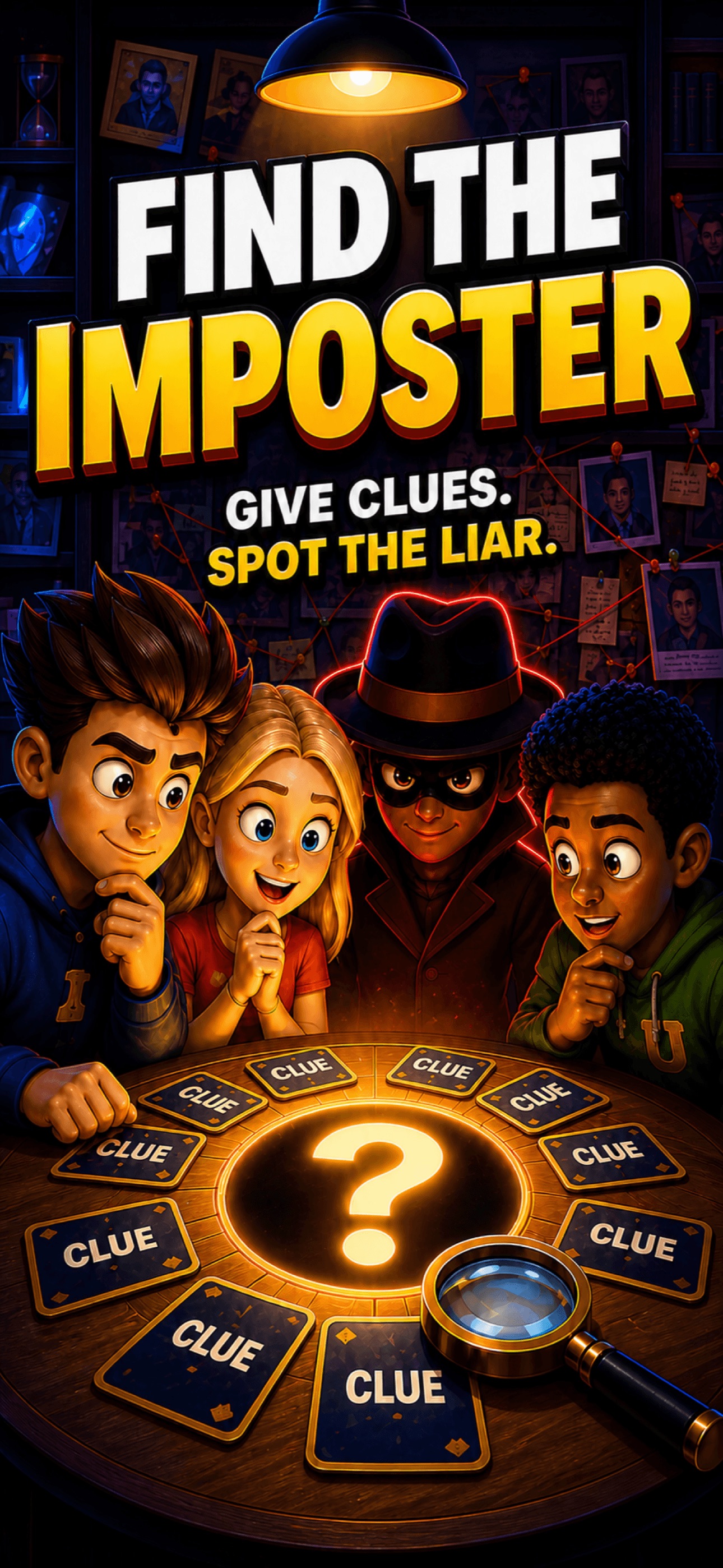 Screenshot 1 of ClueMates: Word Party Spy Game