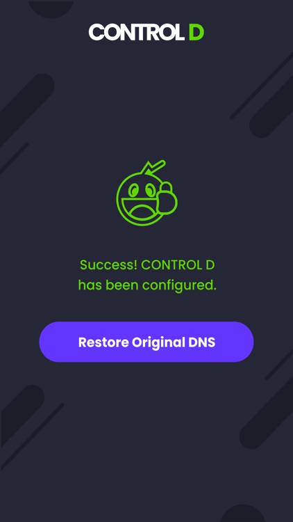 Control D Quick Setup