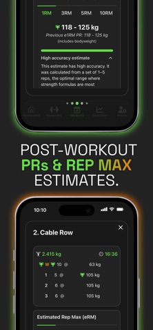 PWR Workout Tracker & Gym Log Screenshot 3 of 10