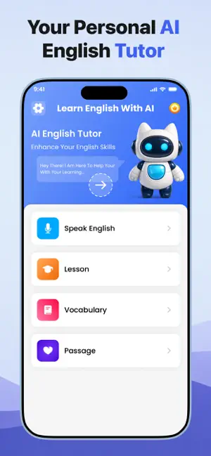 VoxTutor: AI English Speaking screenshot 1