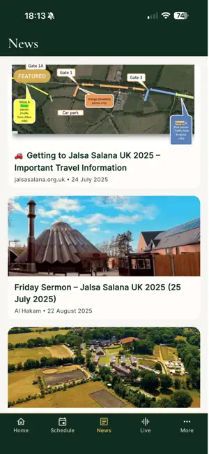 Jalsa Salana UK iPhone screenshot 1