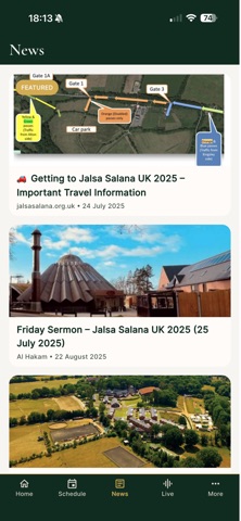 Jalsa Salana UK iPhone screenshot 1