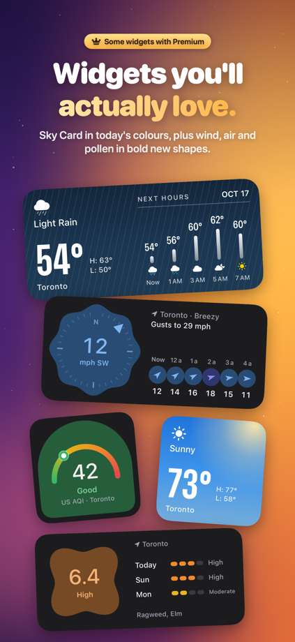 Weather360 - Forecast 的 App Store 截图 1