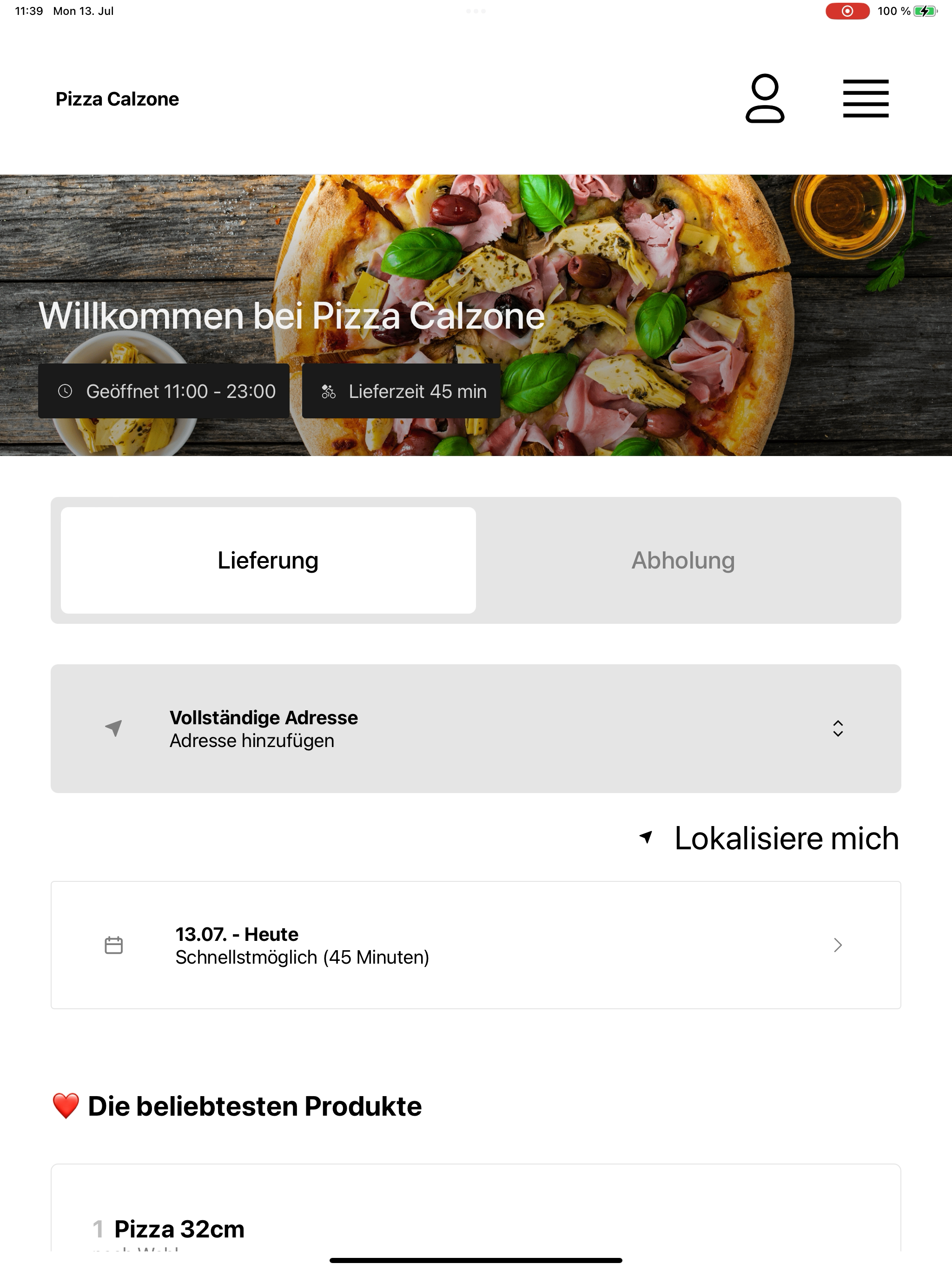 Pizza Calzone screenshot 9