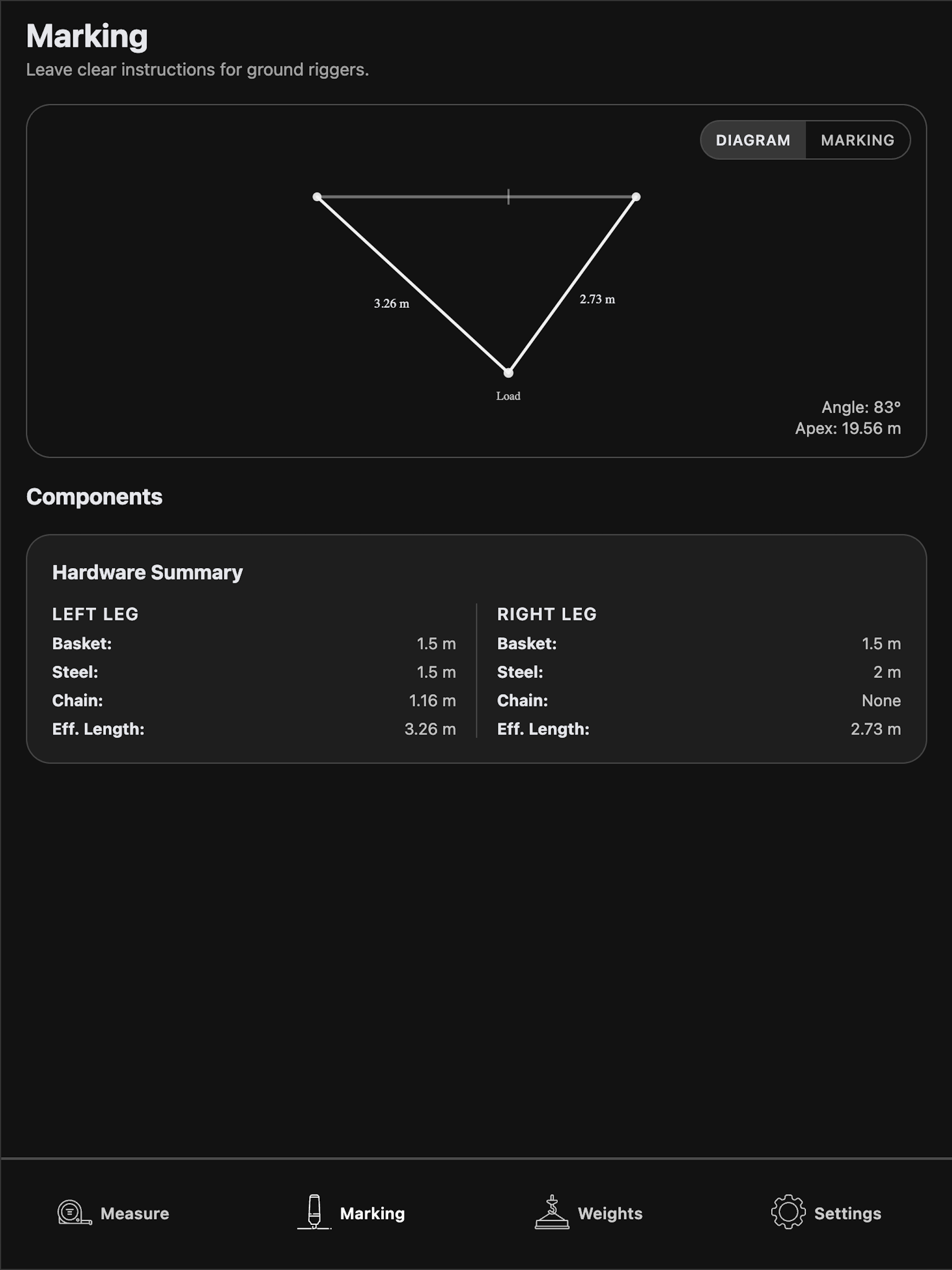 Riggingwerk - Bridle App