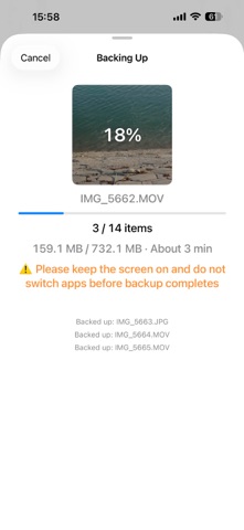 PhotoShuttle Backup Screenshot 8 of 8