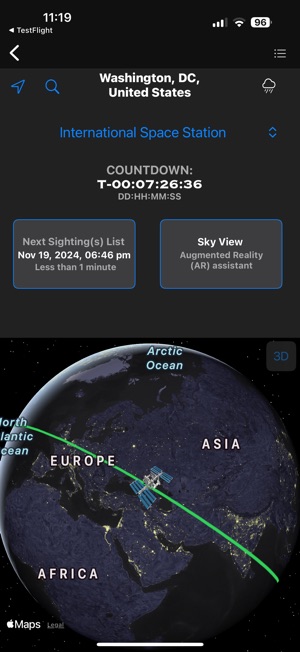 Nasa 3d App