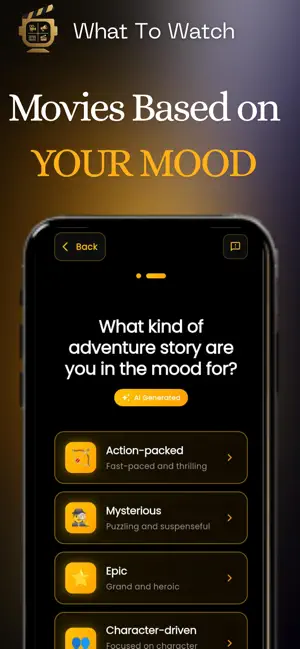 What to Watch: AI Movies & TV screenshot 2