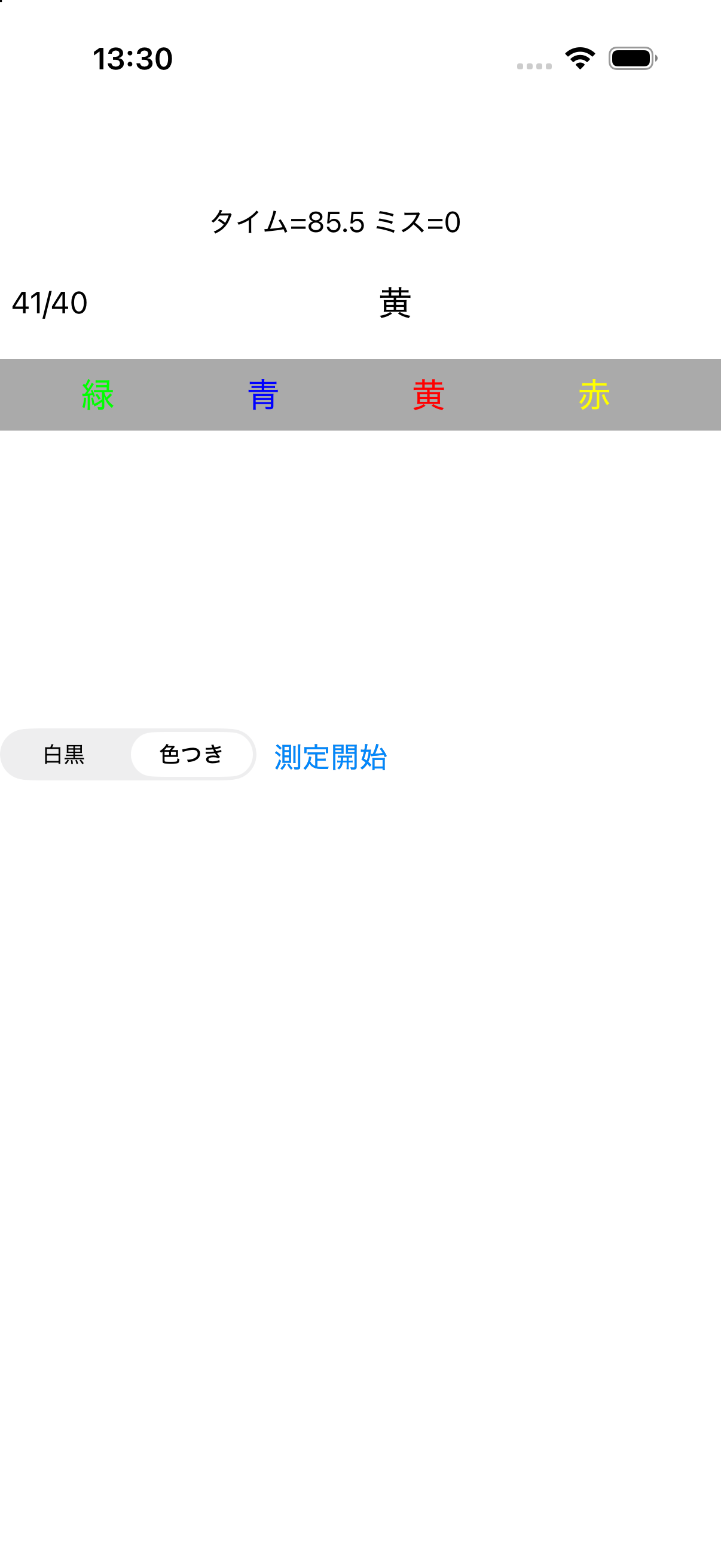 Stroop Test J