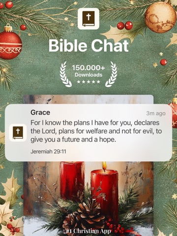 Bible Chat: Daily Verse iPad screenshot