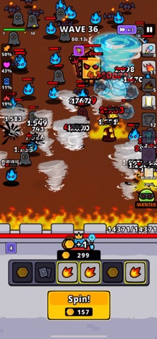 Spin Spin Defense iPhone screenshot