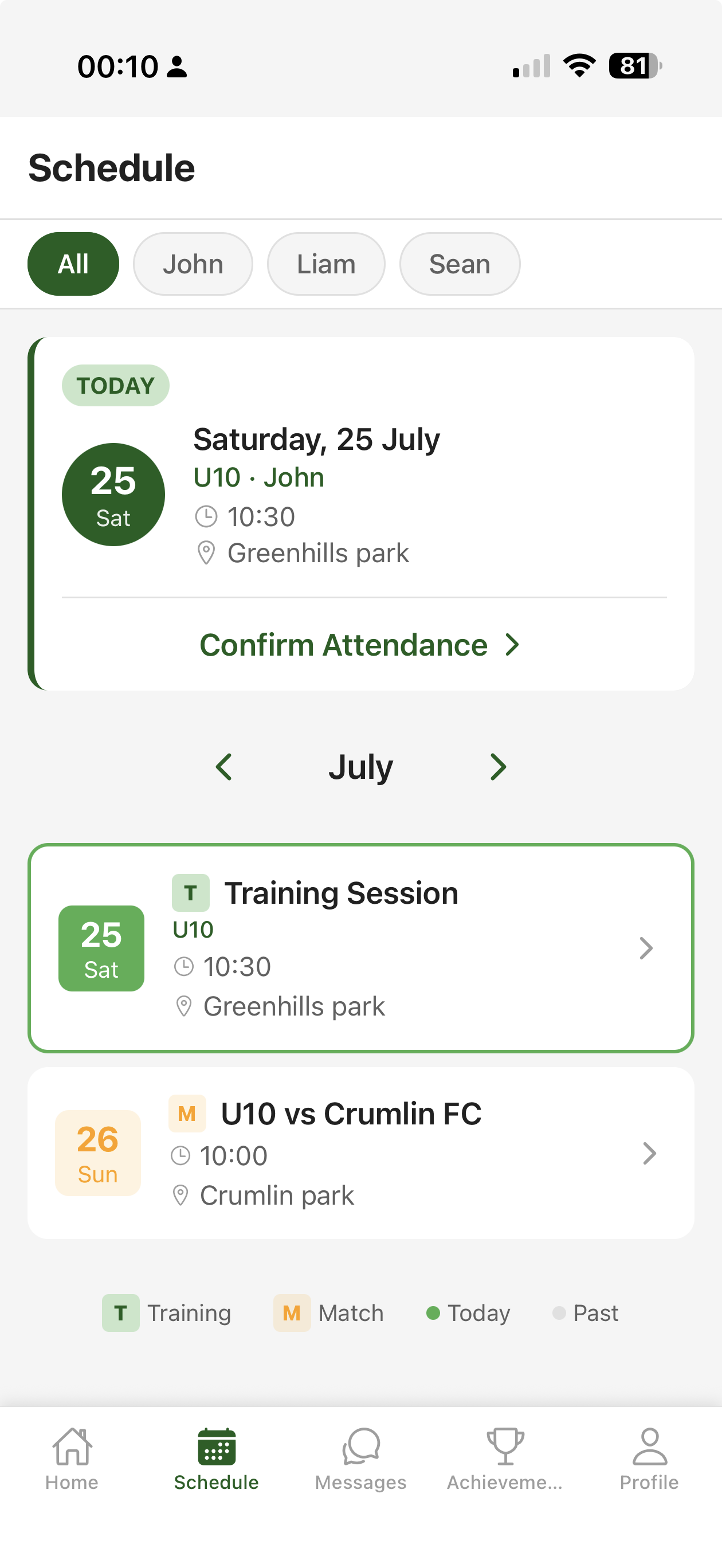 Club Team Management screenshot 5