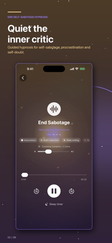 End Self-Sabotage Hypnosis Screenshot 3 of 6