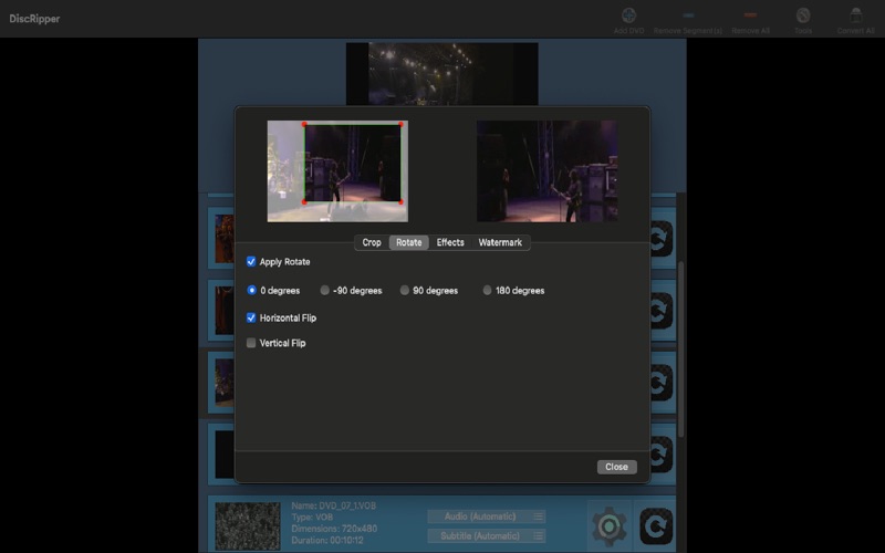App screenshot