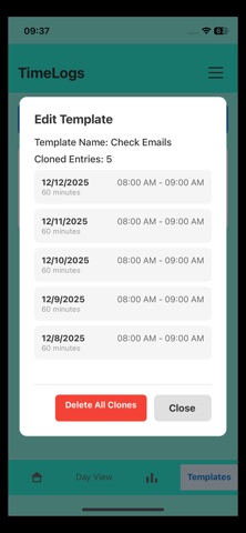My TimeLogs Screenshot 10 of 10