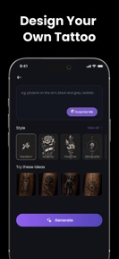 AI Tattoo - Tattoo Design screenshot