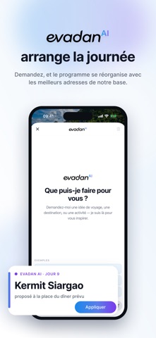 Evadan : compagnon de voyage 스크린샷 6