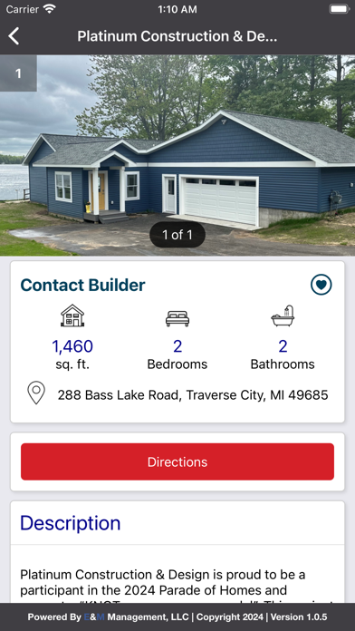 Parade of Homes Traverse City Screenshot